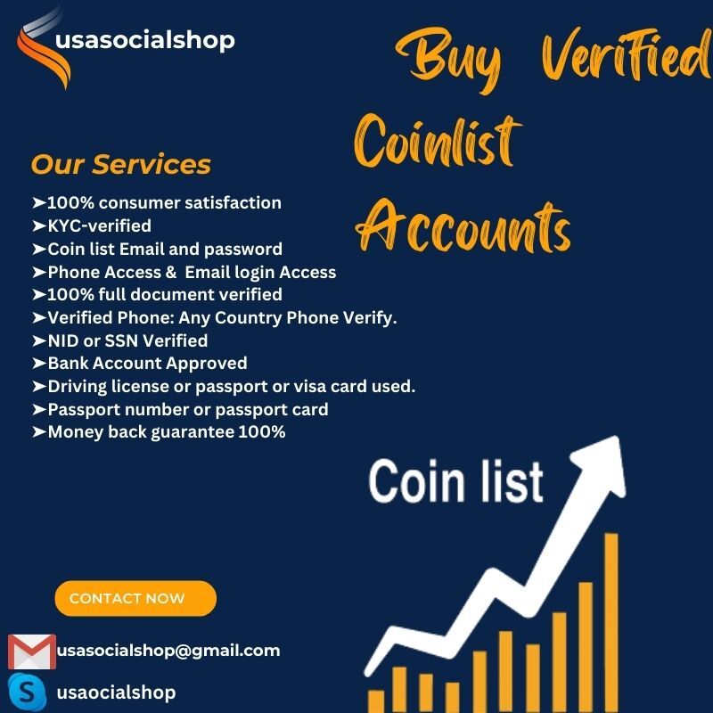 Buy Verified Coinlist Accounts